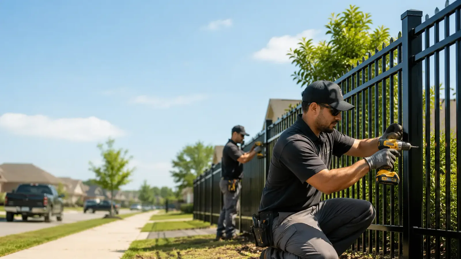 Metal Fence Installation in Pembroke Township, IL